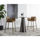 Lucano 40 inch Milliken Cognac Barstool